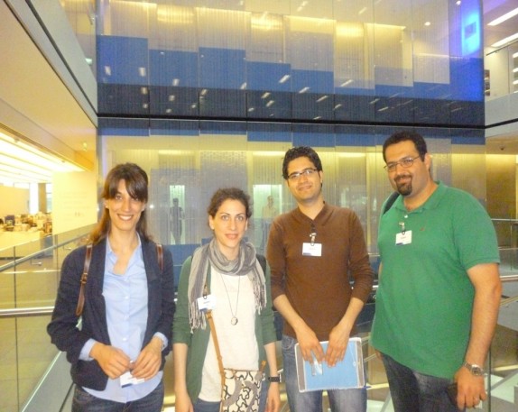 MUMOLADE fellows in front of ARUP's headquarter 